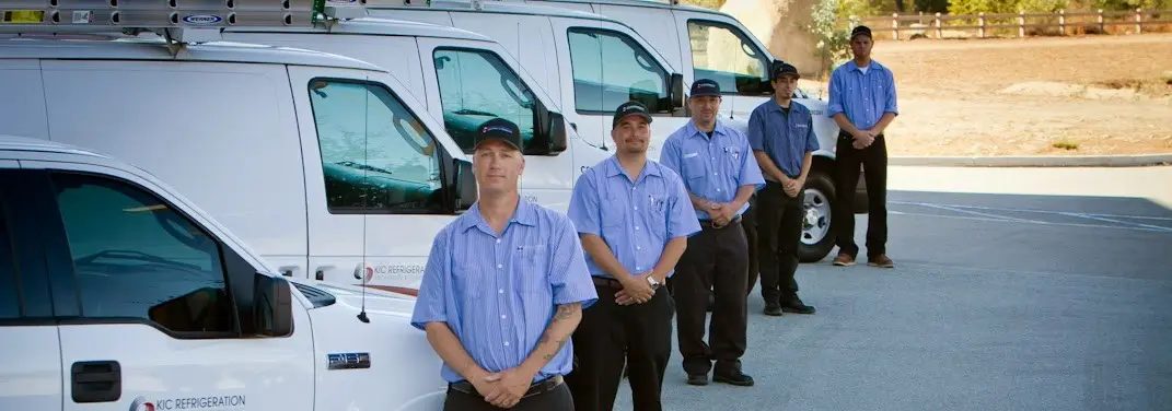 KIC Refrigeration crew ready for Mini Split Repair jobs across Huntertown